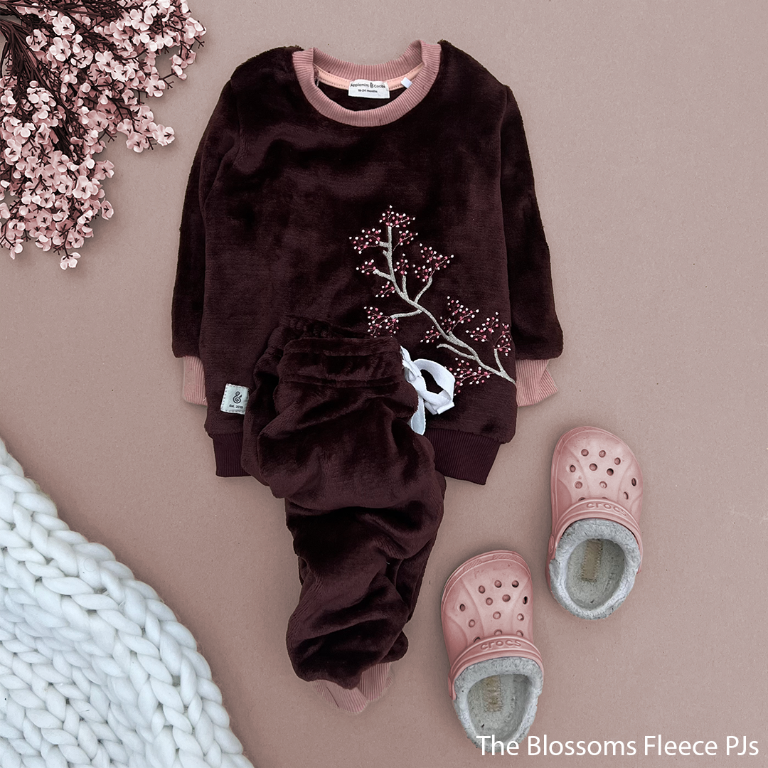 The Blossoms Girls Fleece PJs