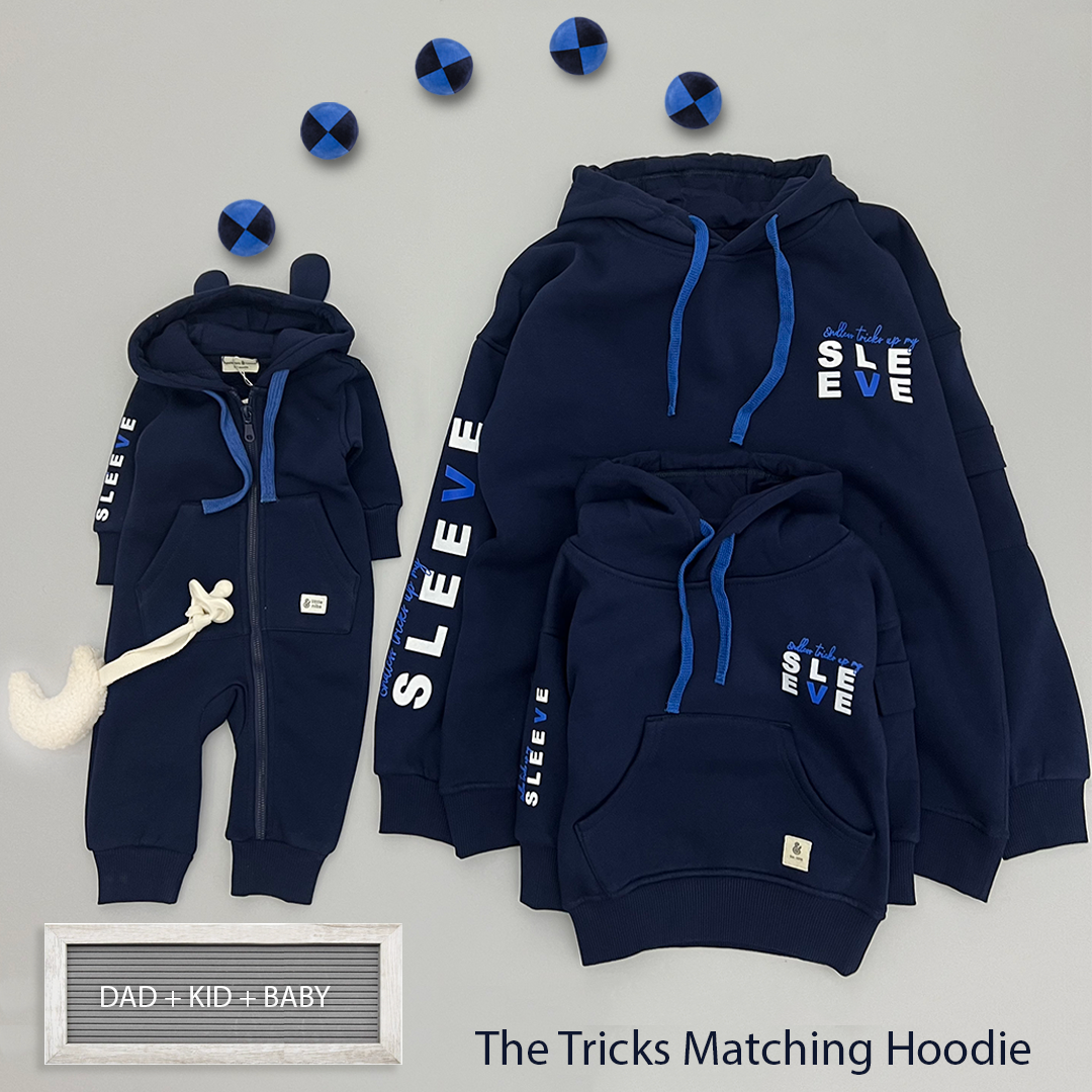 The Tricks in Blue Baby Romper