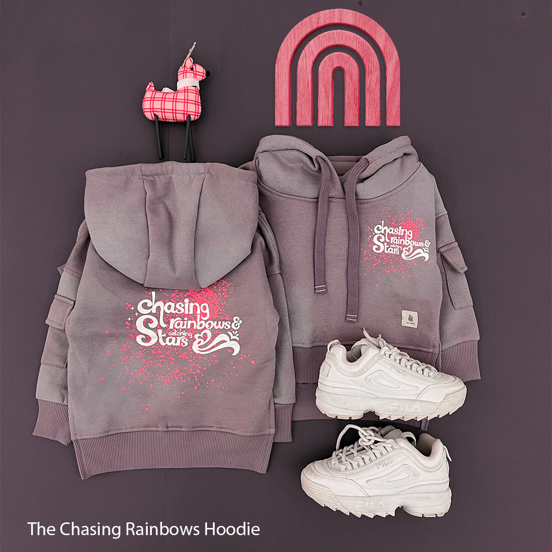 The Chasing Rainbows Girls Hoodie (HOODIE ONLY)