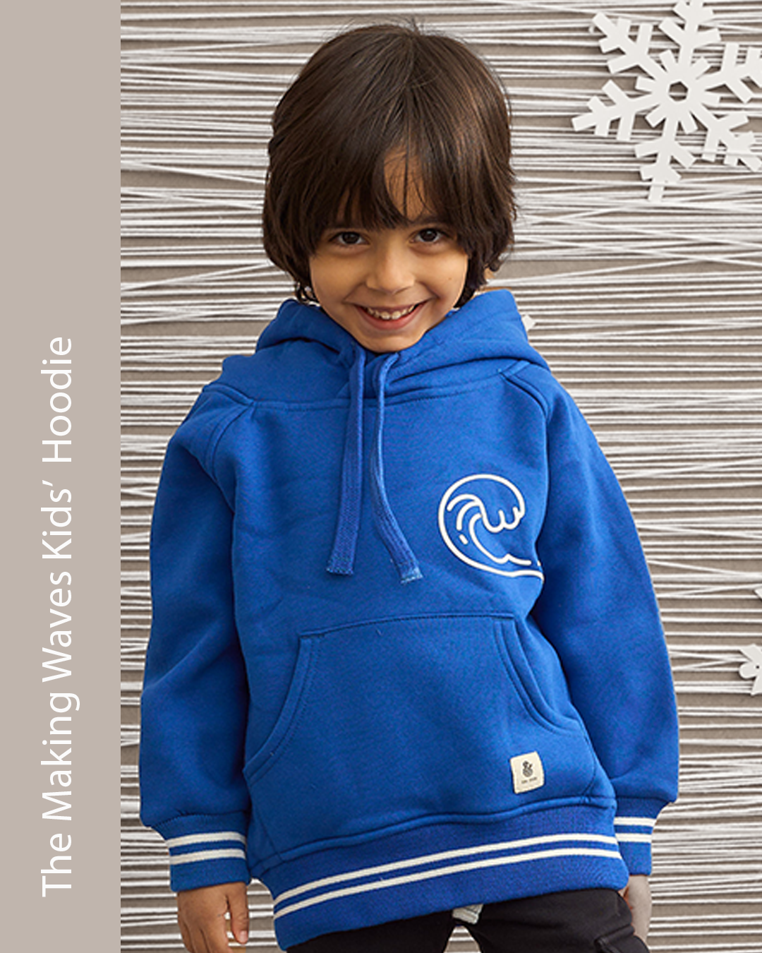 The Making Waves in Blue Kids Hoodie (HOODIE ONLY)