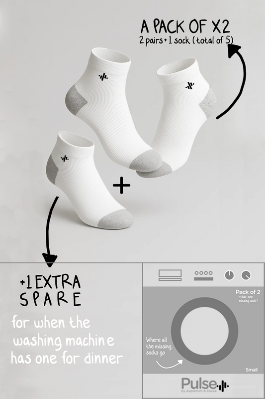 Crew Kids’ Socks in White