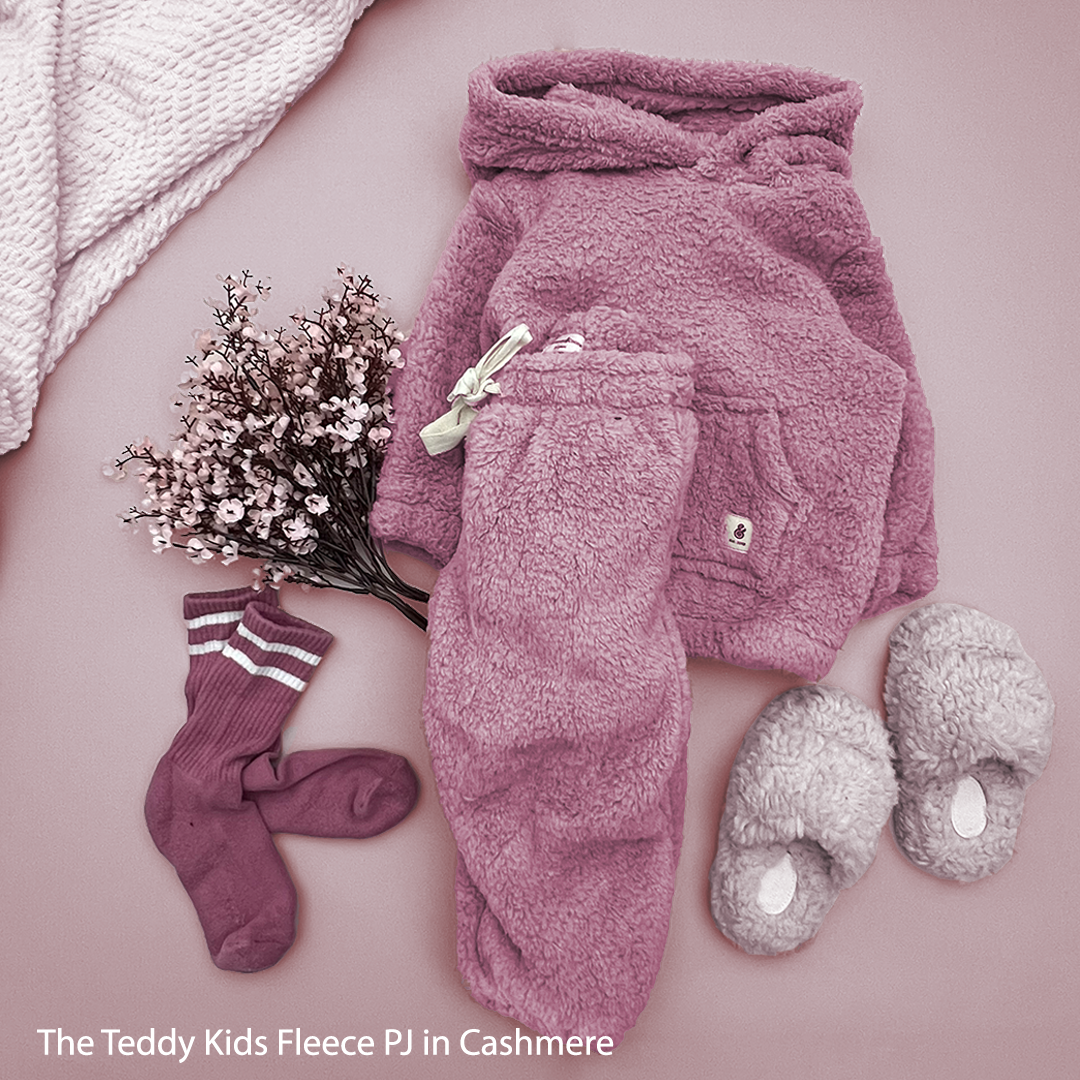 The Cashmere Teddy Kids Fleece PJs