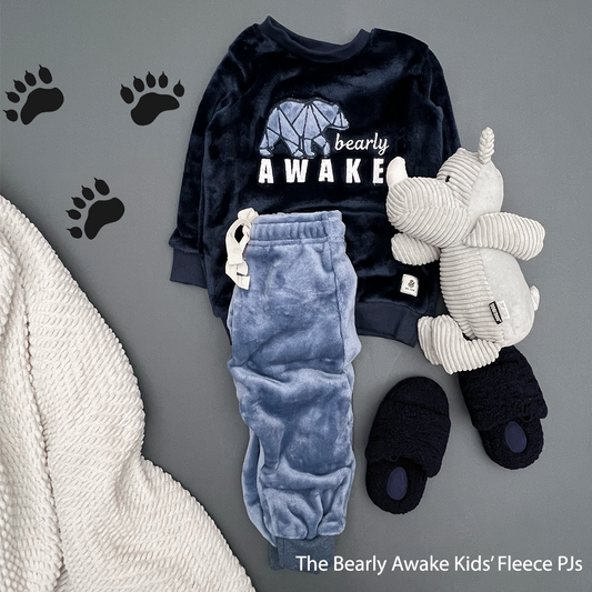 The Bearly Awake Boys Fleece PJs