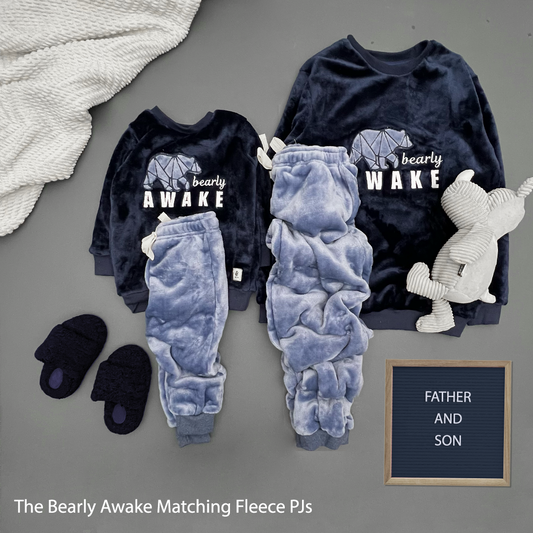 The Bearly Awake Men Fleece PJs
