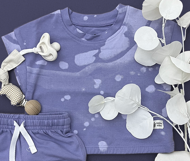 The Violet Haze T-shirt For Baby Girls (T-SHIRT ONLY)