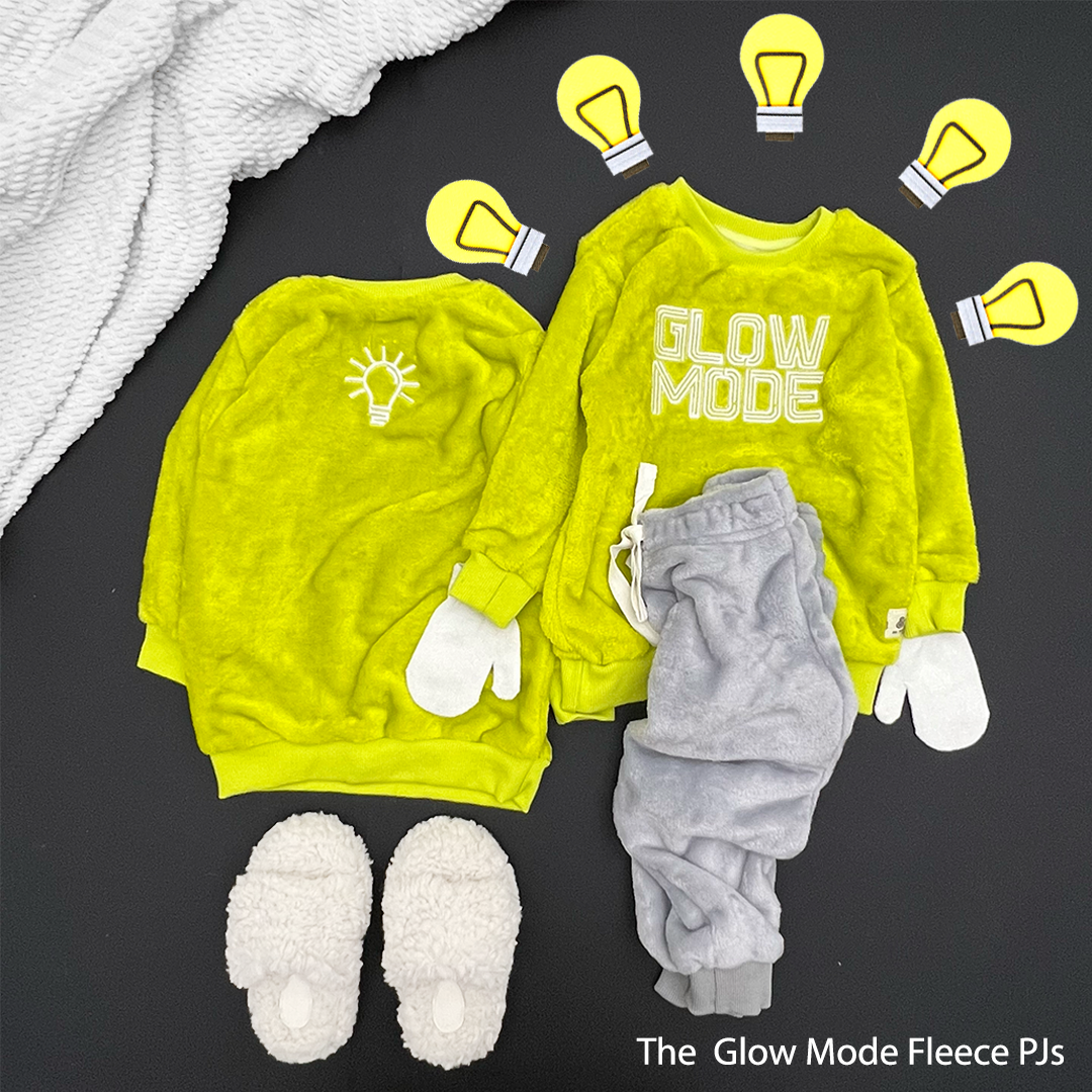 The Glow Mode Boys Fleece PJs