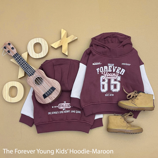 The Forever Young in Brick Baby Hoodie (HOODIE ONLY)