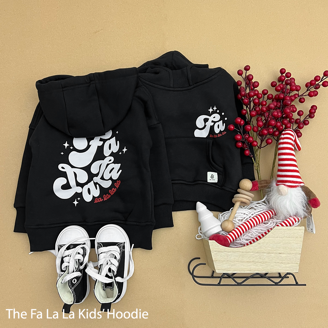 The Black Xmas: Fa La La Baby Hoodie (HOODIE ONLY)
