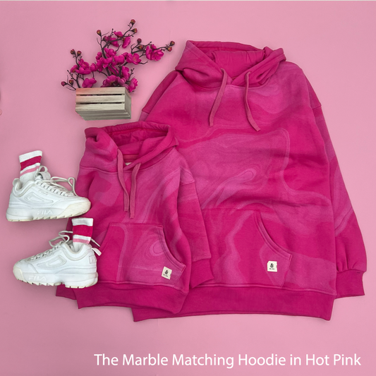 The Pink Marble Women Hoodie (HOODIE ONLY)