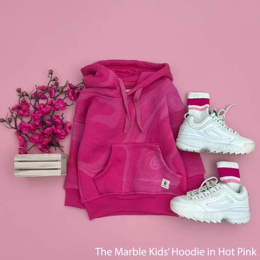 The Pink Marble Girls Hoodie (HOODIE ONLY)