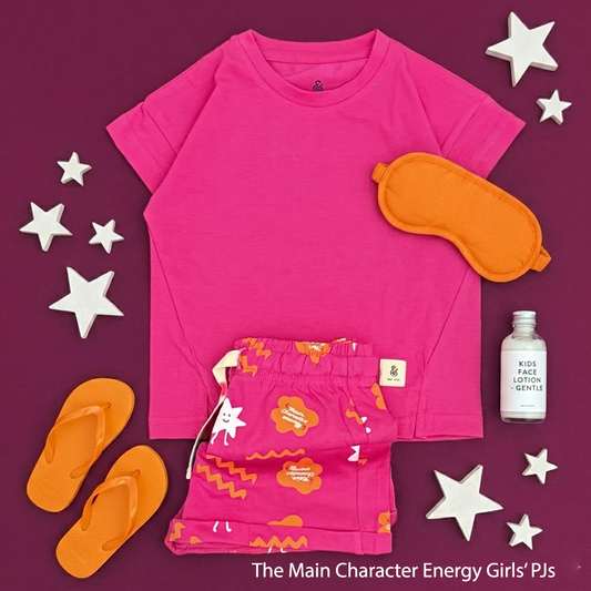 The Main Character Energy Girls PJs