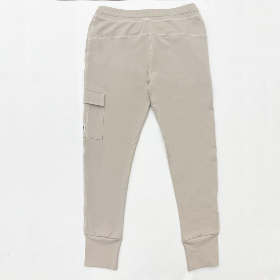 Beige Cargo Women Pants