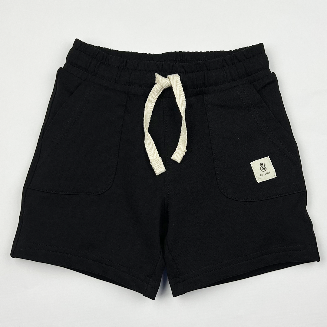 Black Kids’ Shorts