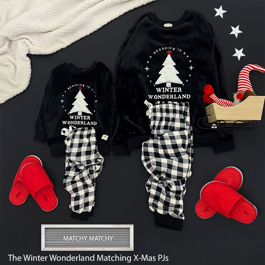 The Winter Wonderland Matching Fleece PJs