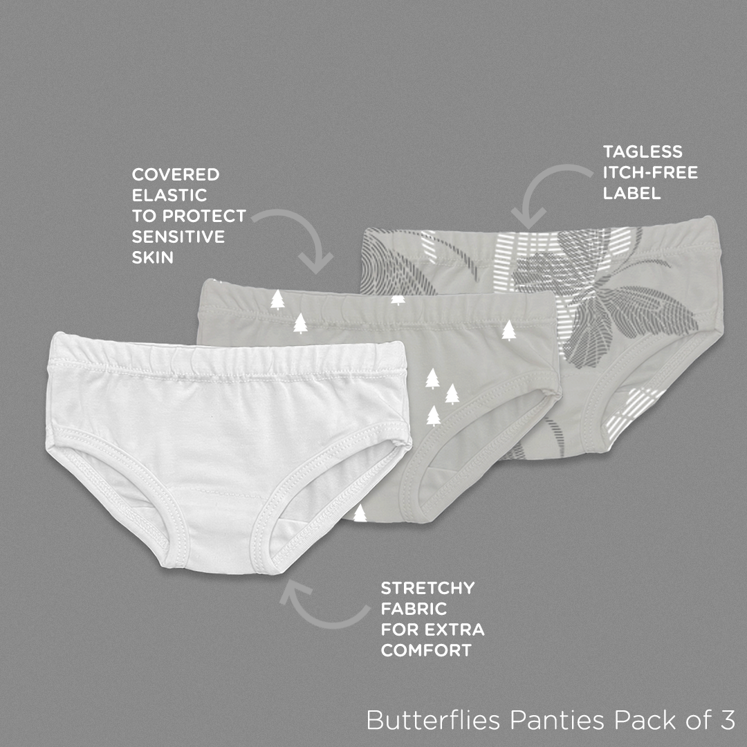 Butterflies Panties (Pack of 3)