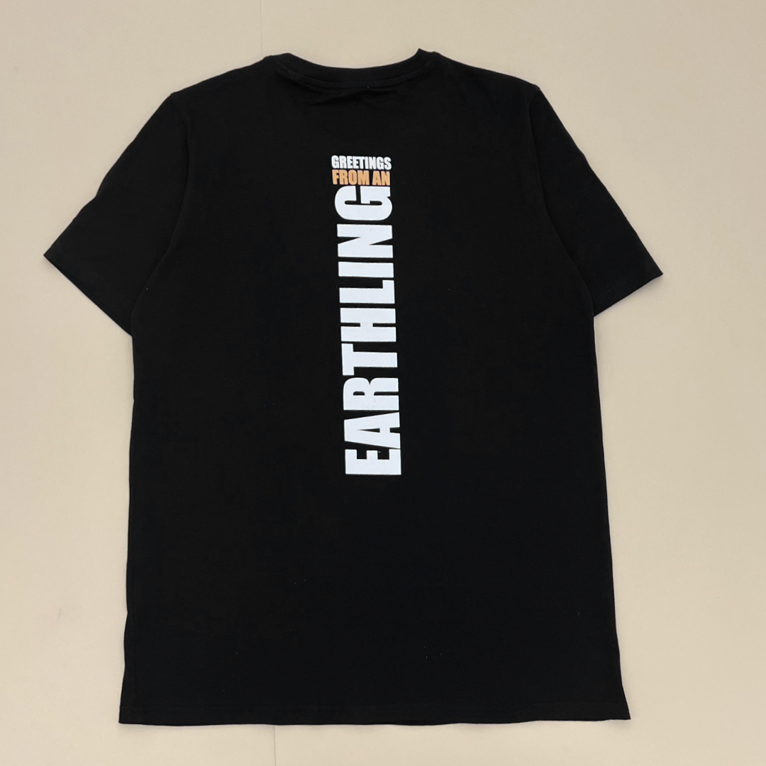 The Earthling T-shirt For Men in Black