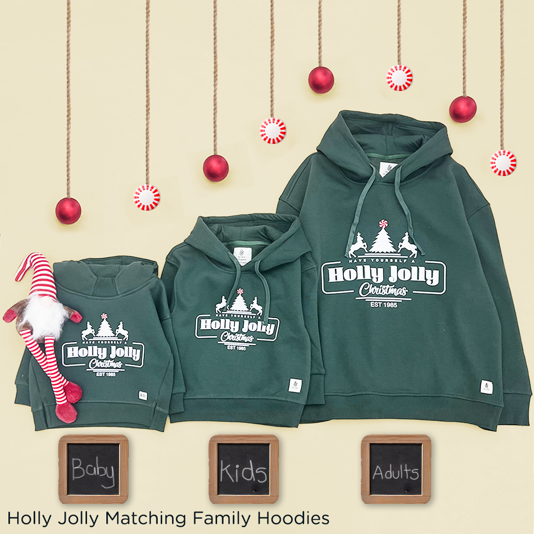 The Holly Jolly Adult Hoodie (HOODIE ONLY)