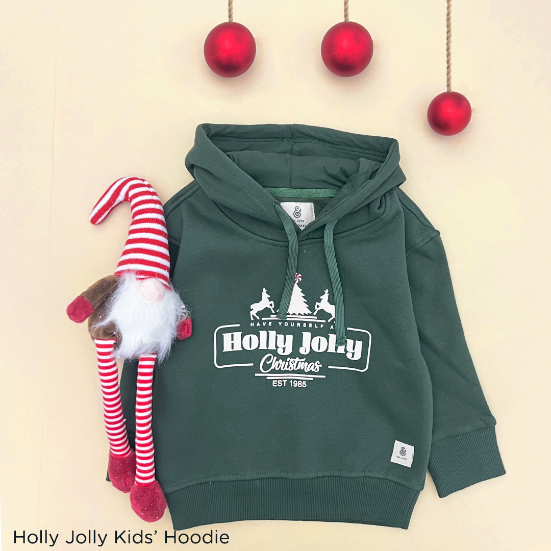 The Holly Jolly Kids Hoodie (HOODIE ONLY)