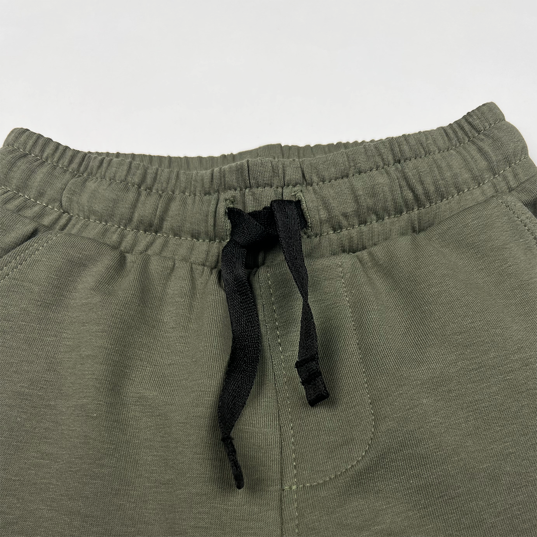 Olive Cargo Men Shorts