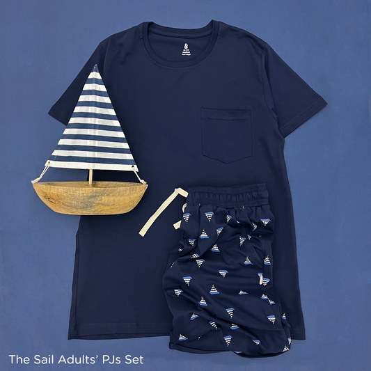 Sail Men PJs in Navy