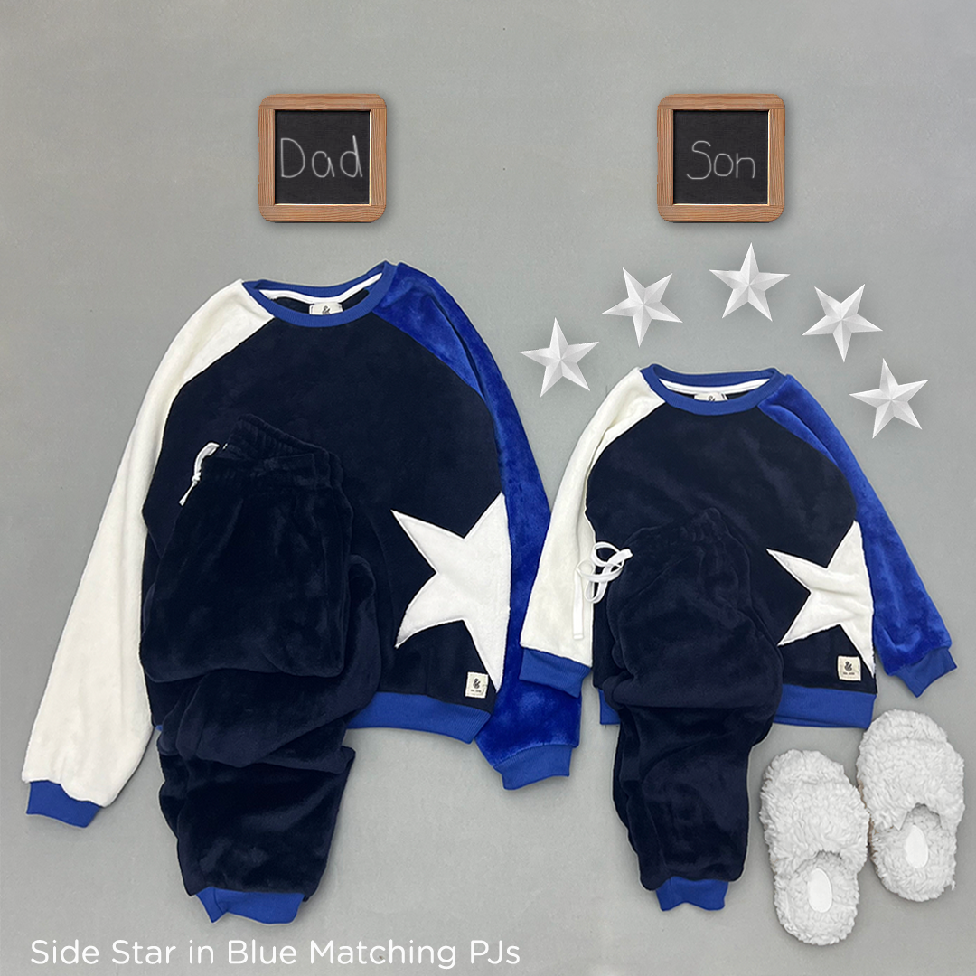 The Side Star Boys Fleece PJs