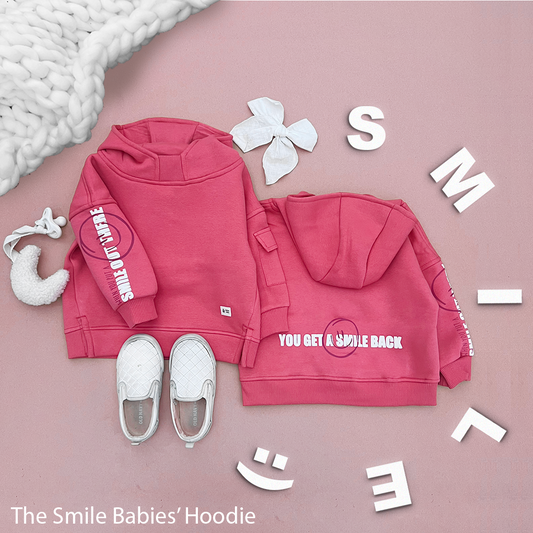 The Smile Baby Girls Hoodie (HOODIE ONLY)