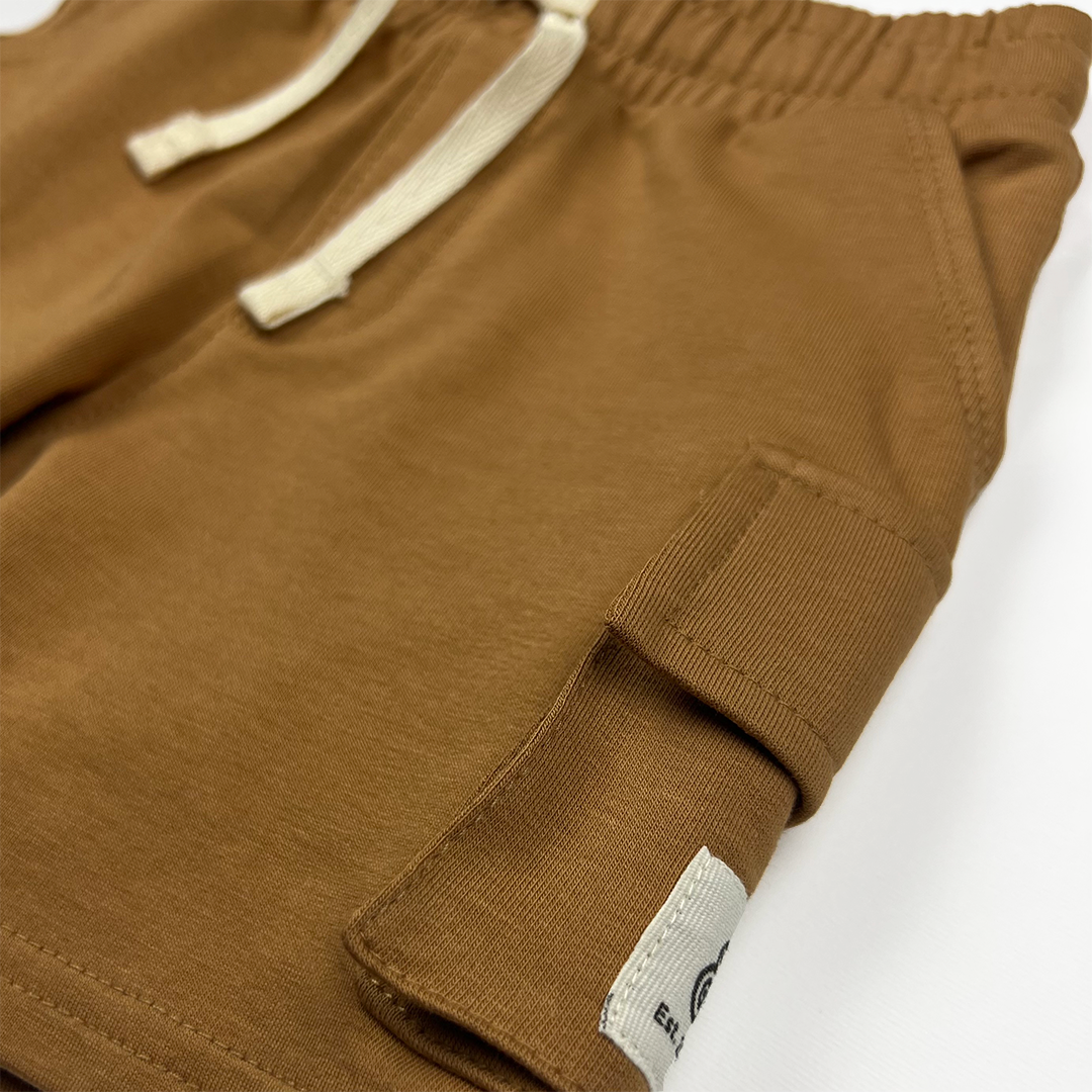 Tan Cargo Kids’ Shorts