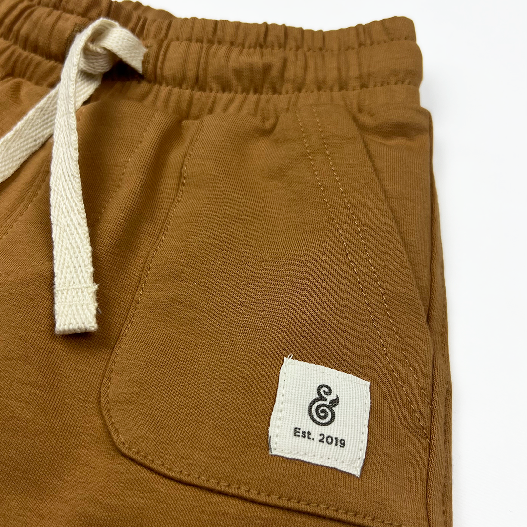 Tan Kids’ Shorts