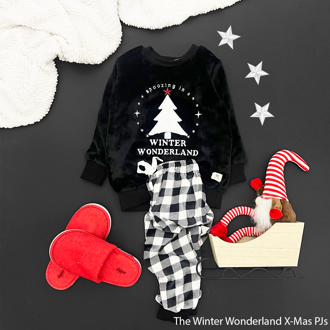 The Winter Wonderland Xmas Adults' Fleece PJs