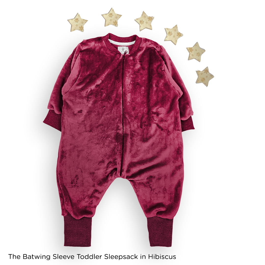 The Batwing Sleeve Toddler Sleepsack