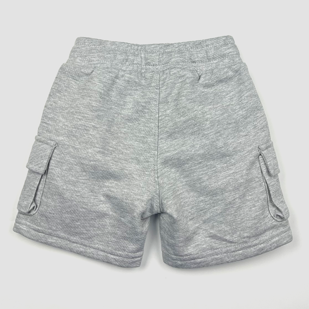 Gray Cargo Kids’ Shorts