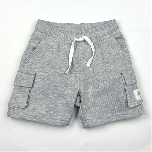 Gray Cargo Kids’ Shorts