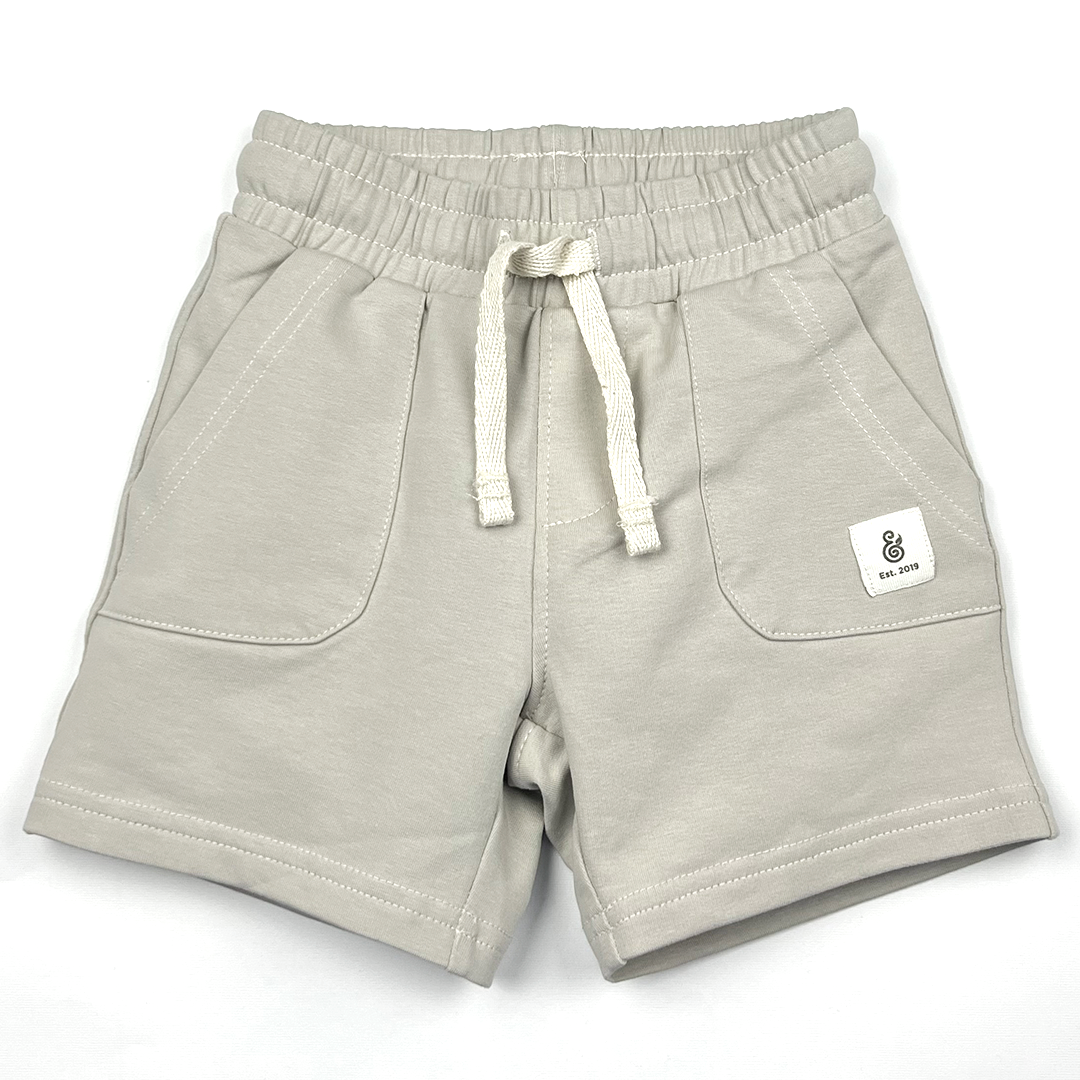 Beige Kids’ Shorts