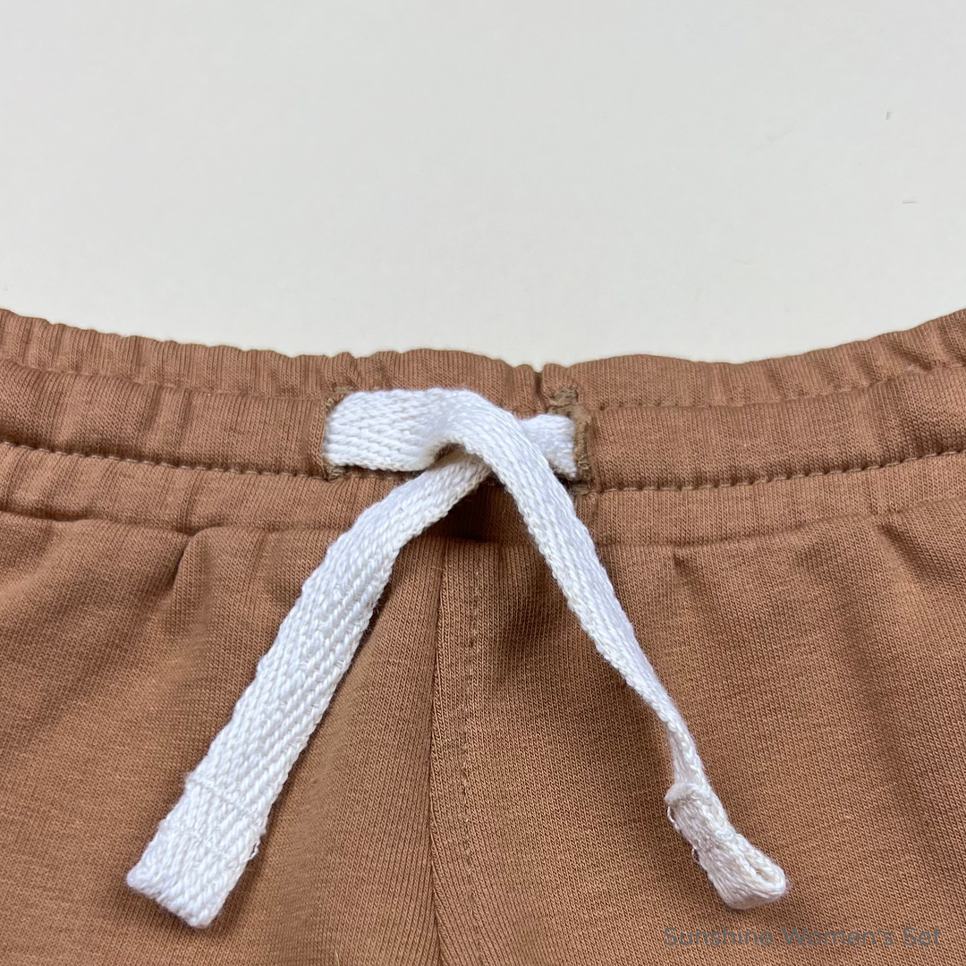 Tan Cargo Girls Shorts ONLY