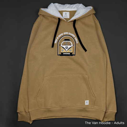 The Van Adult Hoodie in Caramel (HOODIE ONLY)